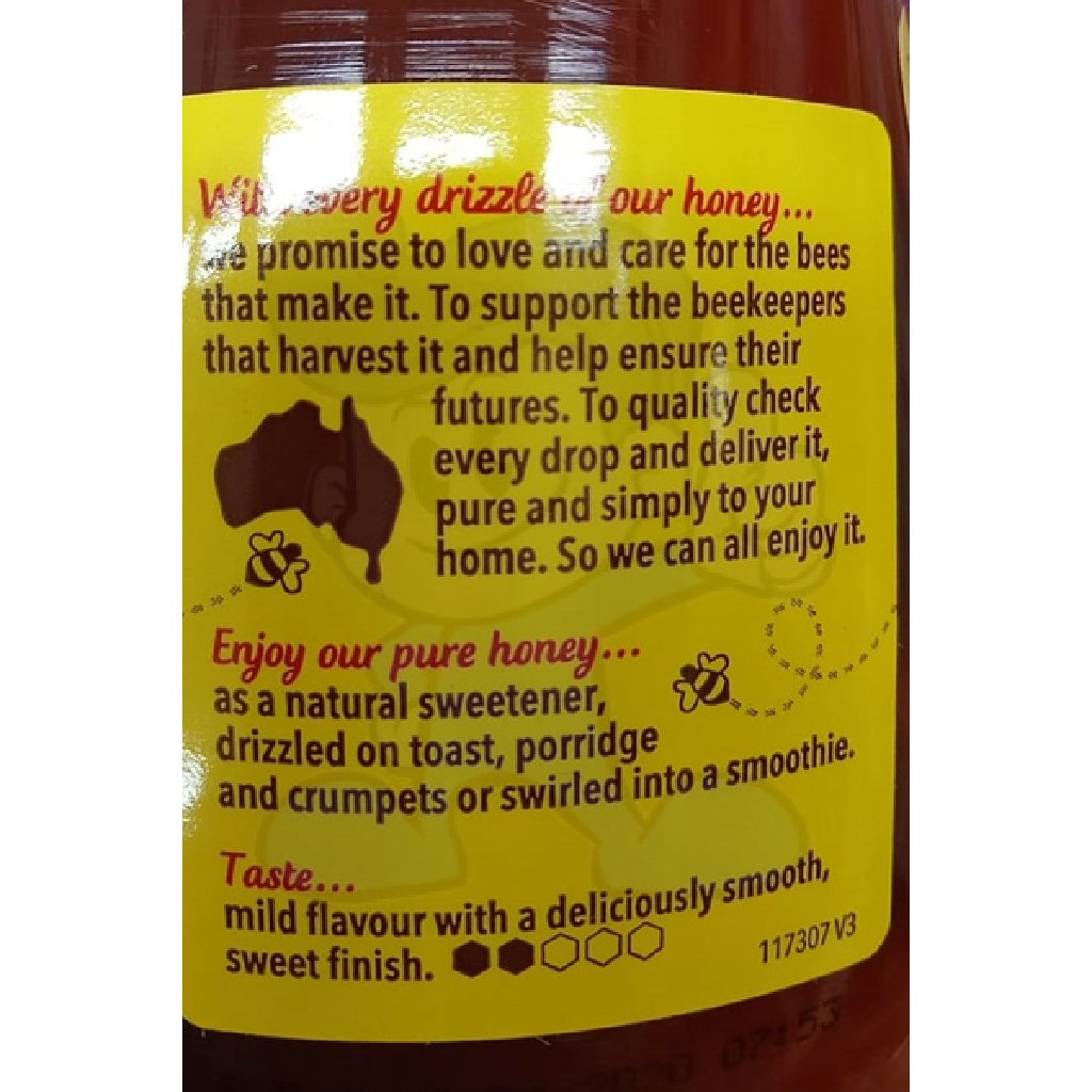 Capilano Pure Honey 100% Australian, 375 g.