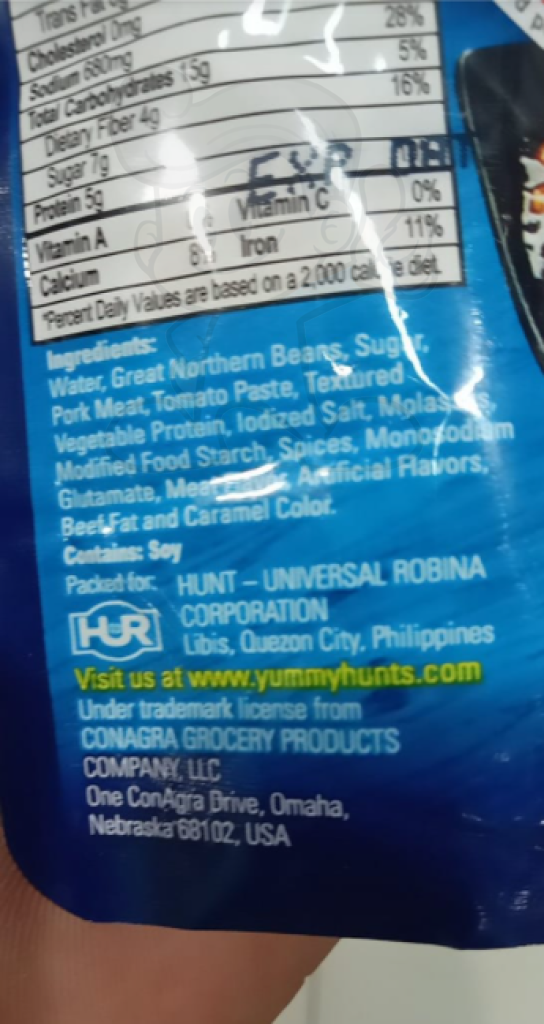 Hunt's Pork BBQ Beans (12 x 100 g)