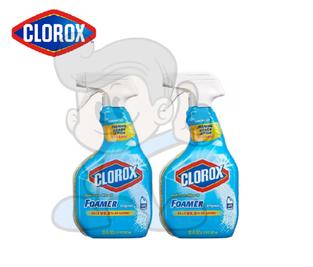 Clorox Bathroom Bleach Foamer Original (2 x 30 oz)