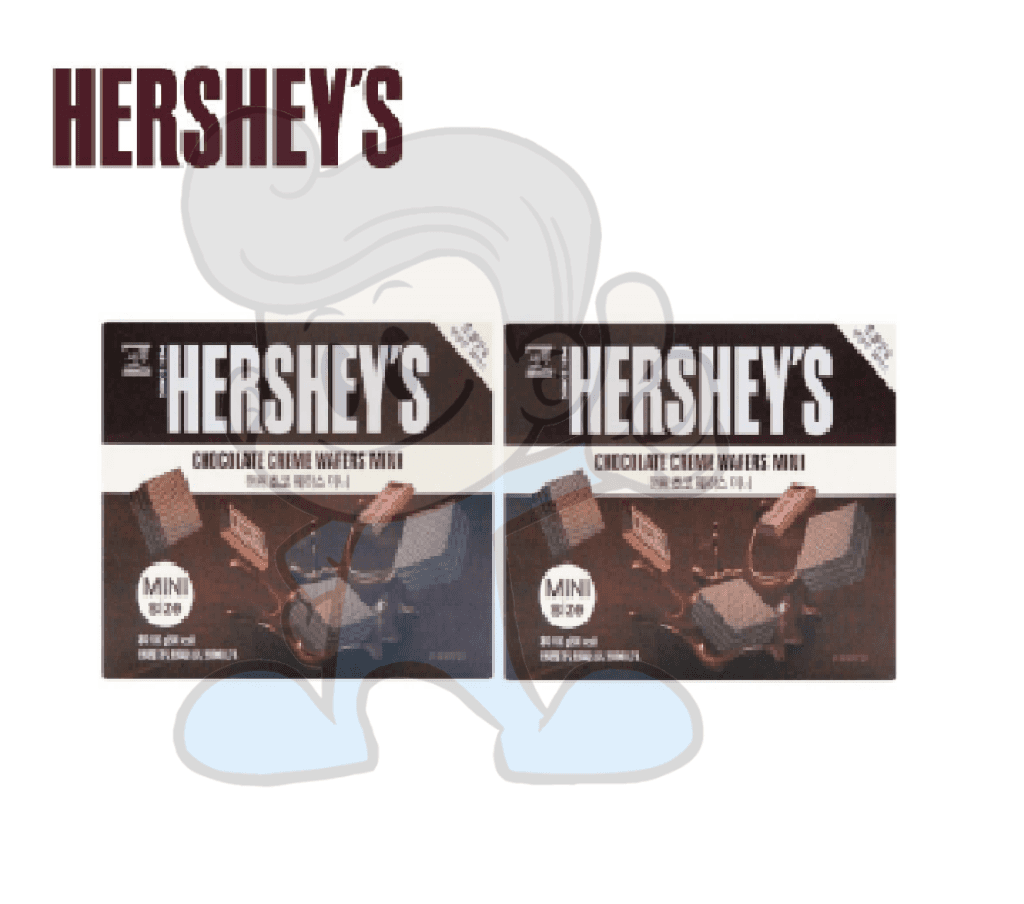 Hershey's Chocolate Creme Wafers Mini Size (2 x 100 g)