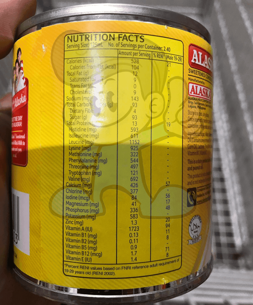 Alaska Sweetened Condensed Milk (6 X 300Ml) Groceries