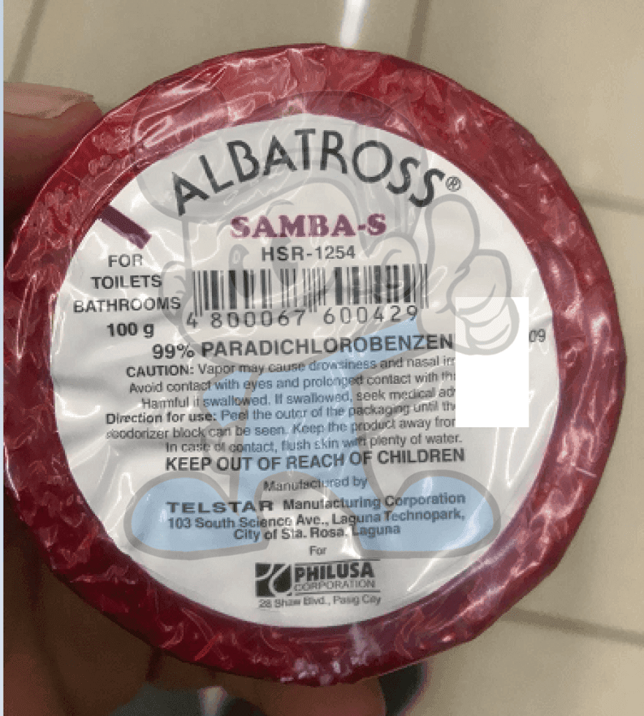 Albatross Deodorizer Samba (4 X 100G) Household Supplies