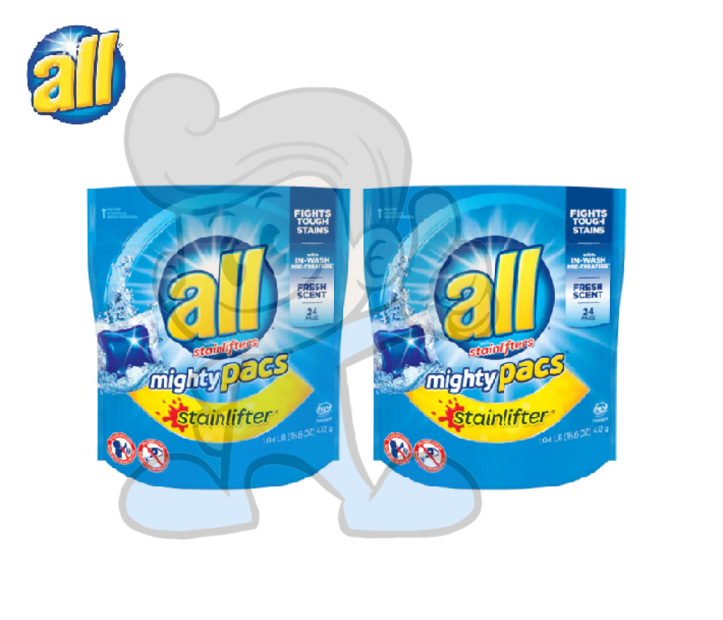 All Stainlifters Mighty Pacs Stainlifter Fresh Scent (2 X 16.6 Oz) Household Supplies