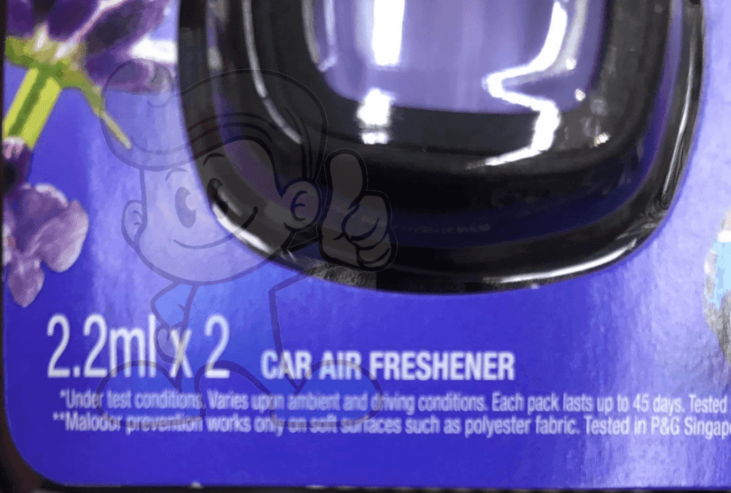 Ambi Pur Car Mini Clip Air Freshener Lavender Comfort (2 X 2S 2.2 Ml) Motors