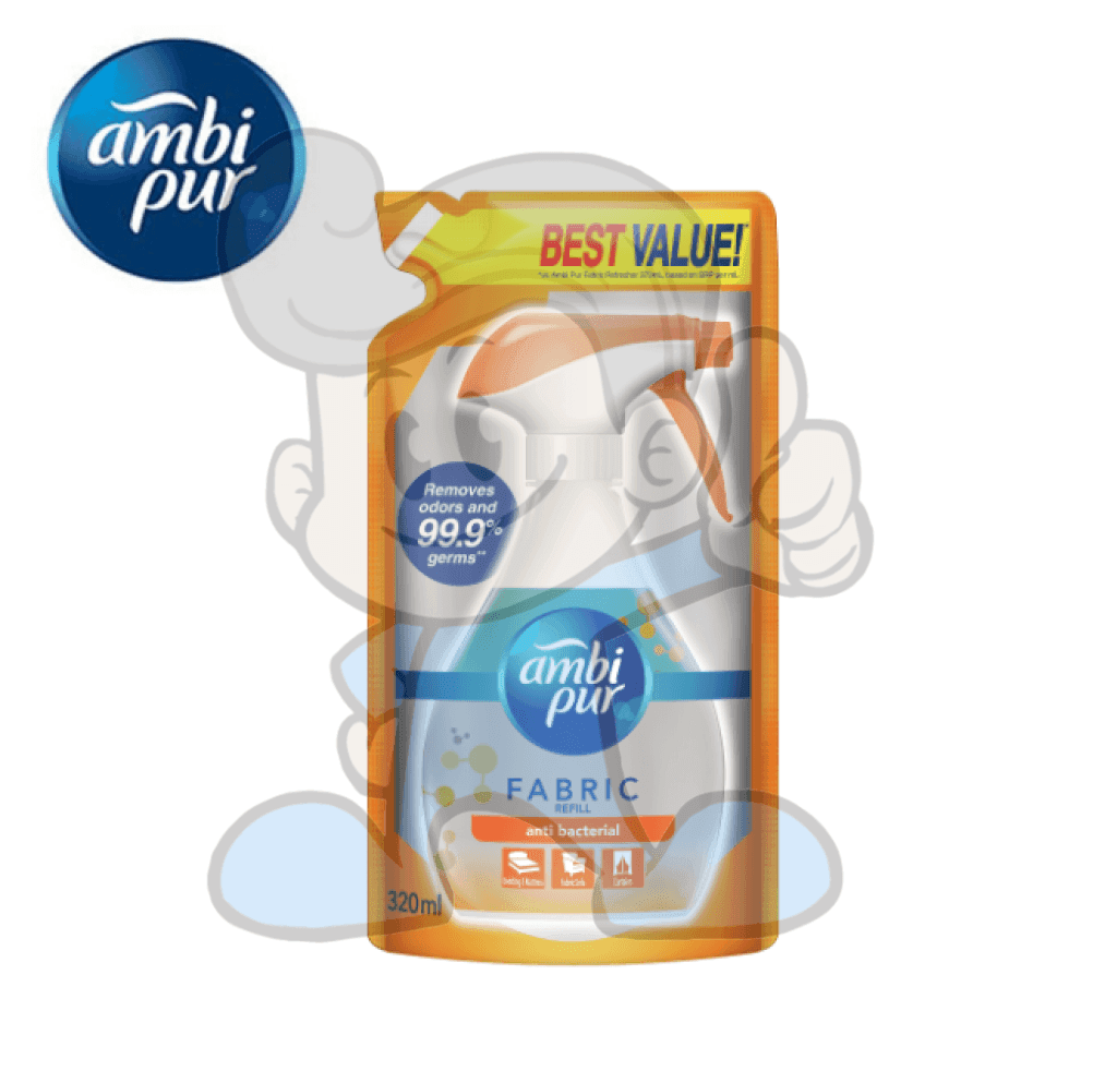 Ambi Pur Fabric Freshener Antibac 370Ml Household Supplies