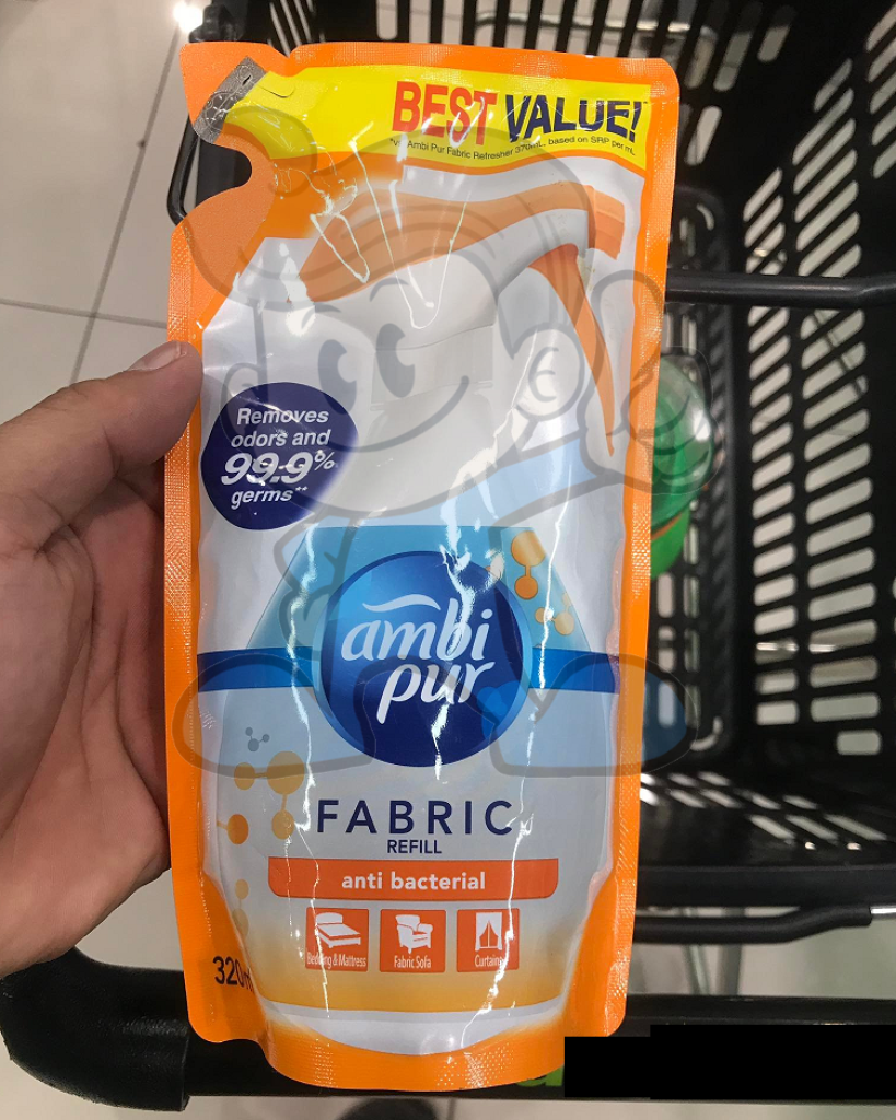 Ambi Pur Fabric Freshener Antibac 370Ml Household Supplies