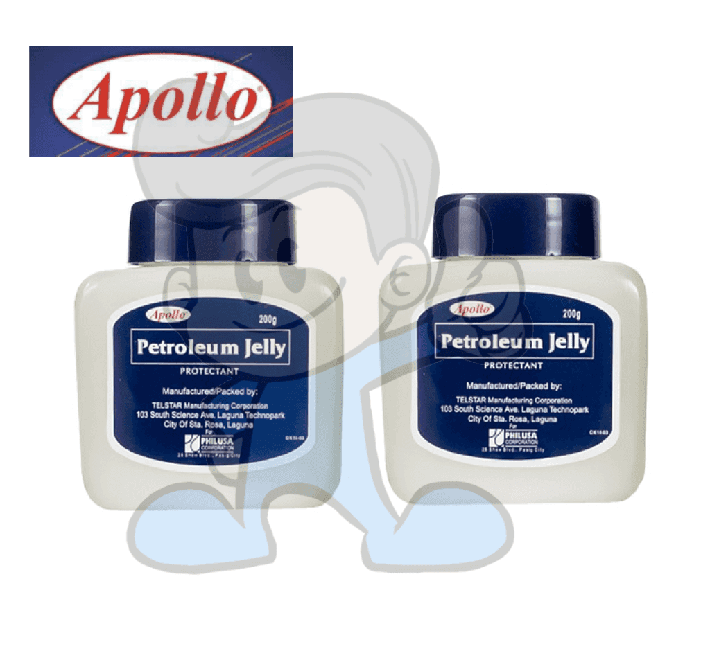 Apollo Petroleum Jelly (2 X 200G) Beauty