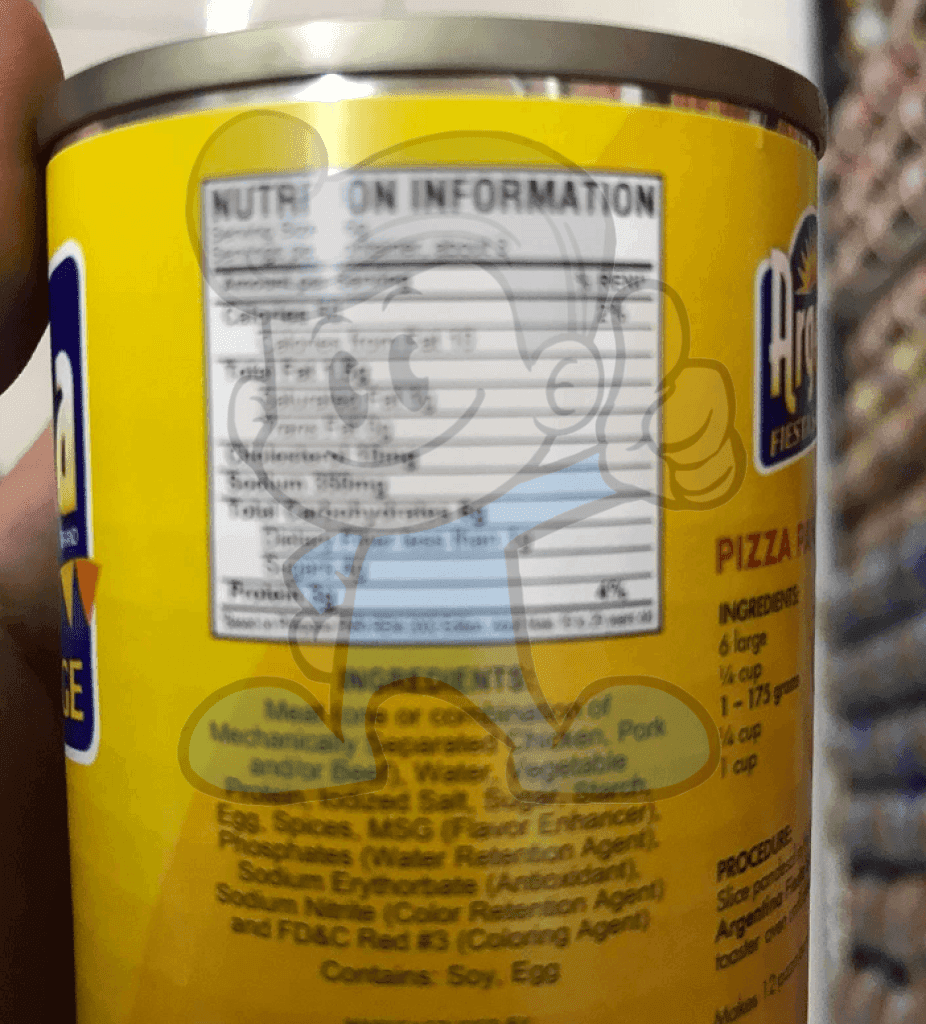 Argentina Fiesta Sausage (8 X 175G) Groceries