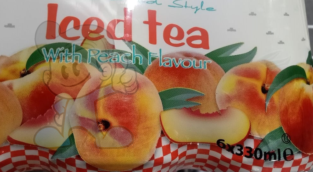 Arizona Iced Tea With Peach Flavor (6 X 330 Ml) Groceries