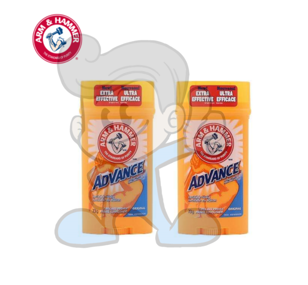 Arm And Hammer Advance Deodorant Original (2 X 73G) Beauty