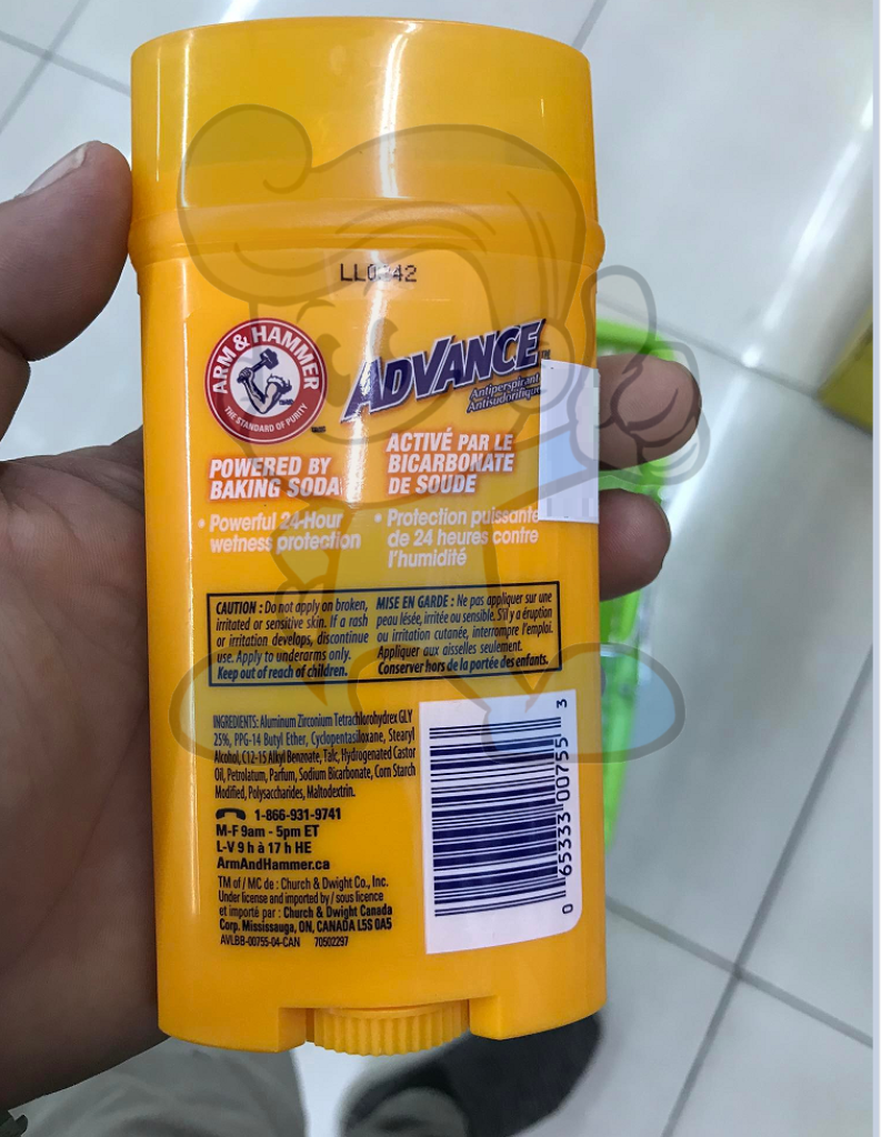 Arm And Hammer Advance Deodorant Original (2 X 73G) Beauty