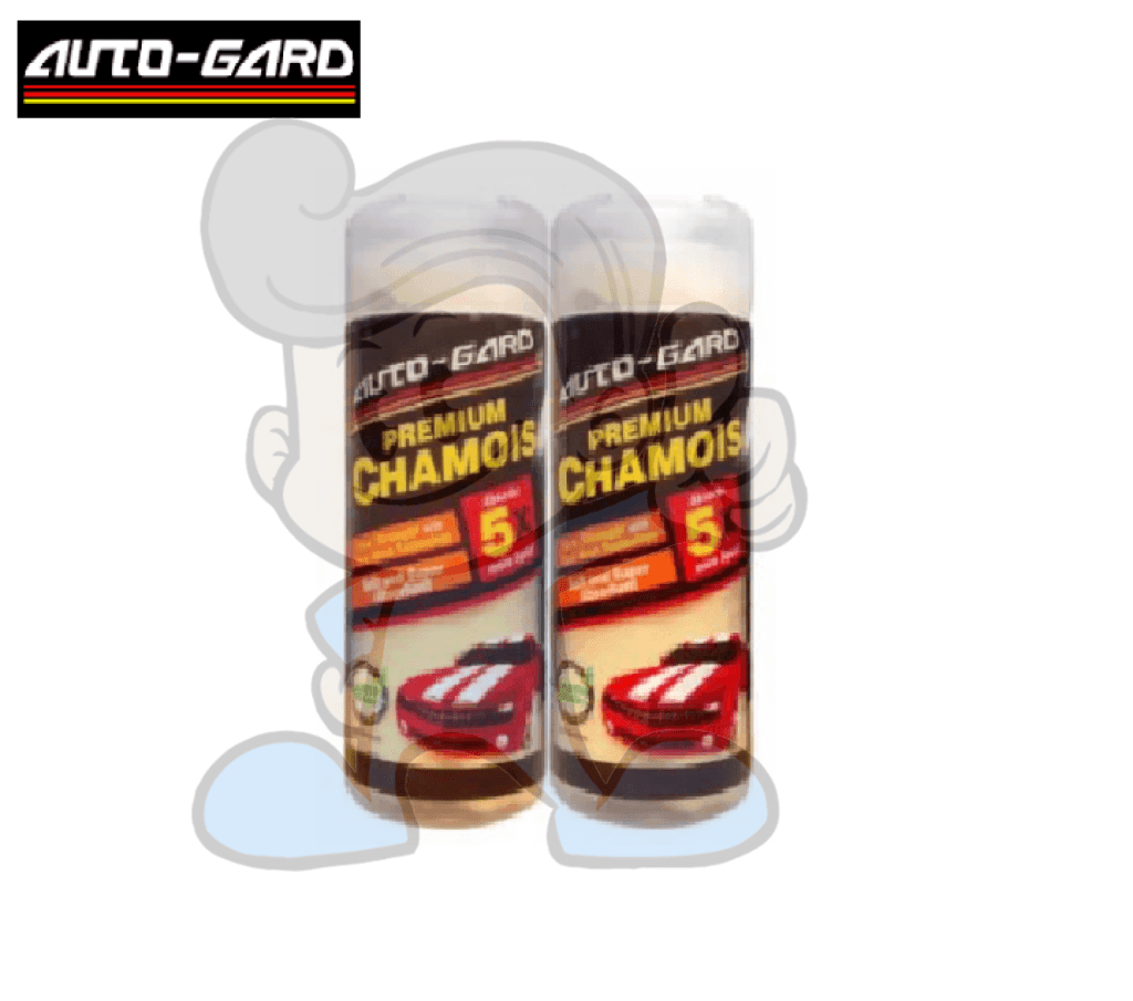 Auto-Gard Premium Chamois Soft And Super Absorbent Cloth 2 Pack Motors