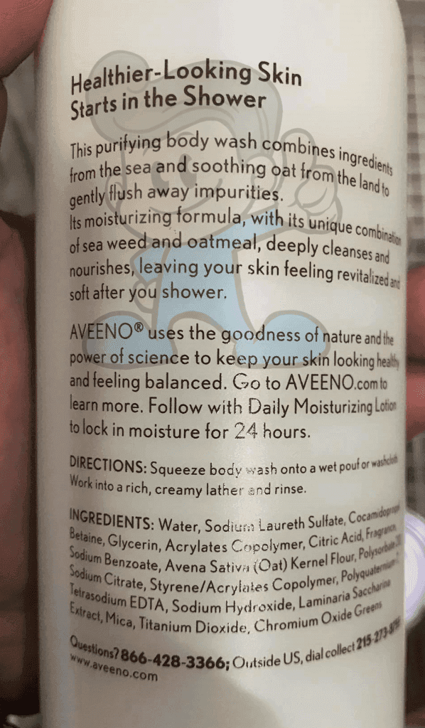 Aveeno Positively Nourishing Purifying Body Wash 473Ml Beauty