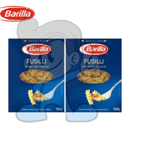Barilla Fusilli Durum Wheat Semolina Pasta N.98 (2 X 500 G) Groceries