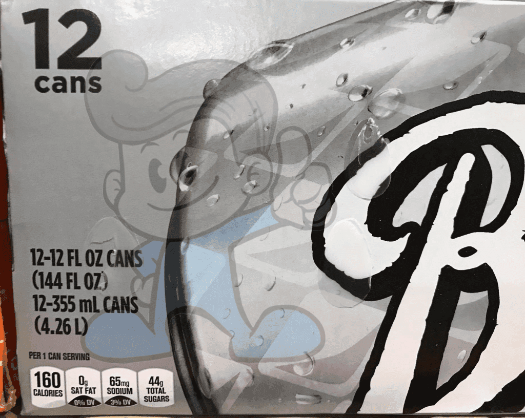 Barqs Root Beer 12 Cans - 4.26L Groceries