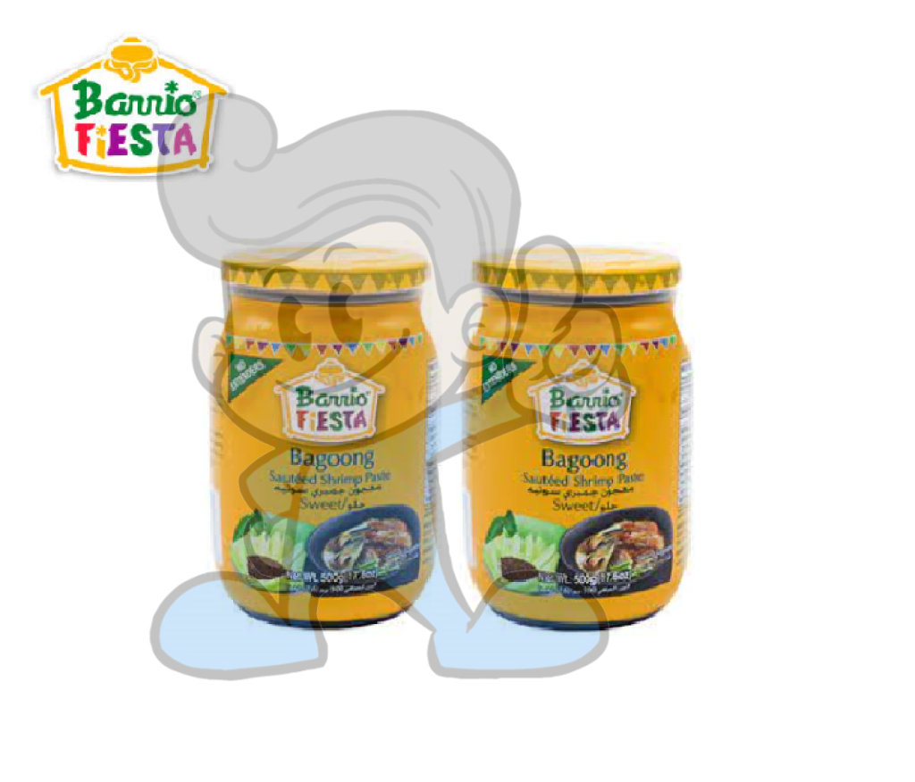 Barrio Fiesta Bagoong Sauteed Shrimp Paste Sweet (2 X 500 G) Groceries