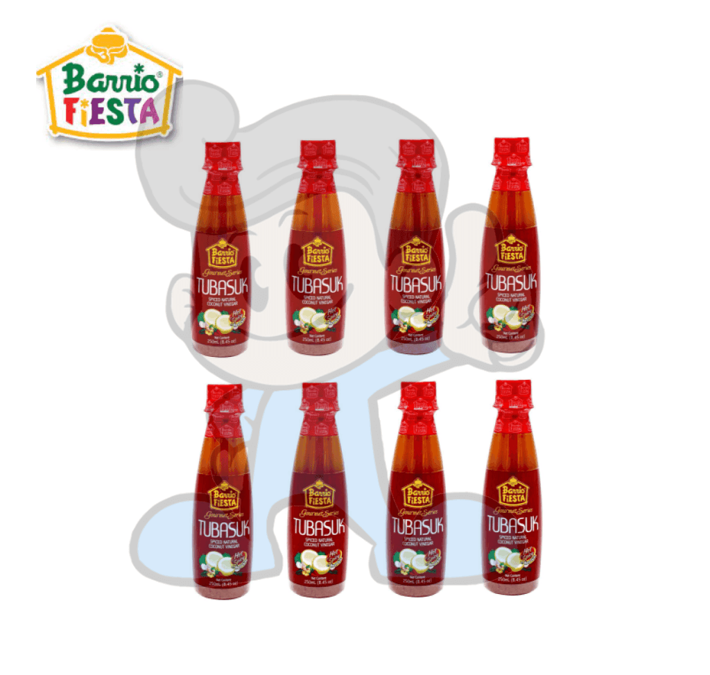 Barrio Fiesta Tubasuk Coconut Vinegar (8 X 250Ml) Groceries