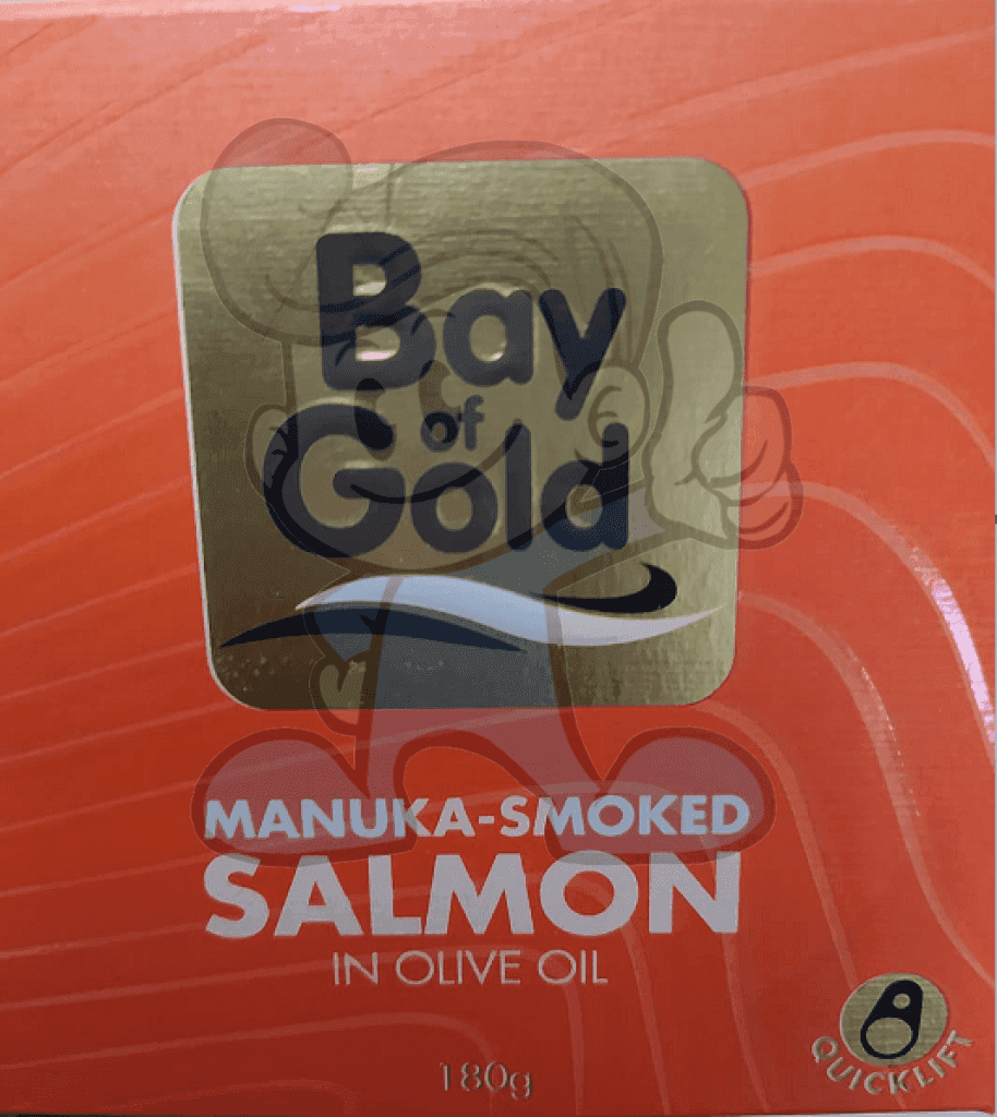 Bay Of Gold Manuka-Smoked Salmon In Olive Oil (2 X 180G) Groceries
