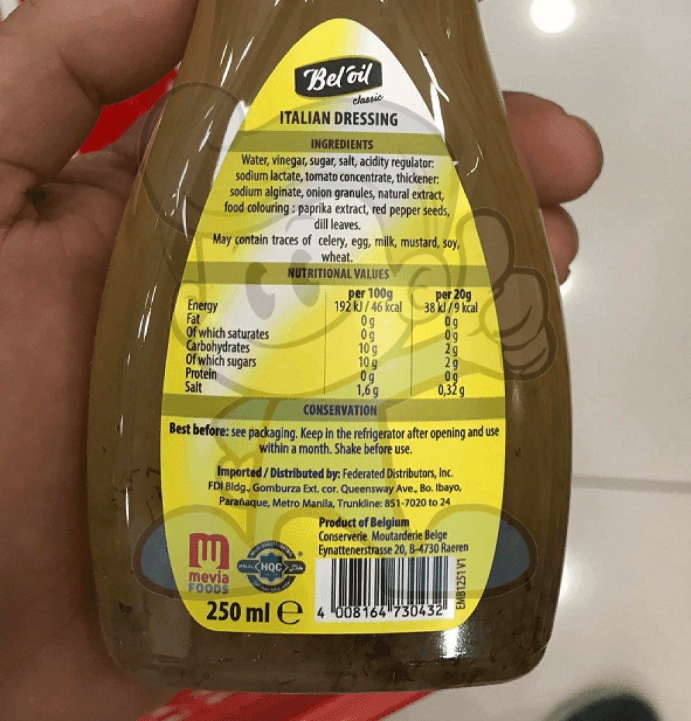 Beloil Italian Dressing (2 X 250Ml) Groceries