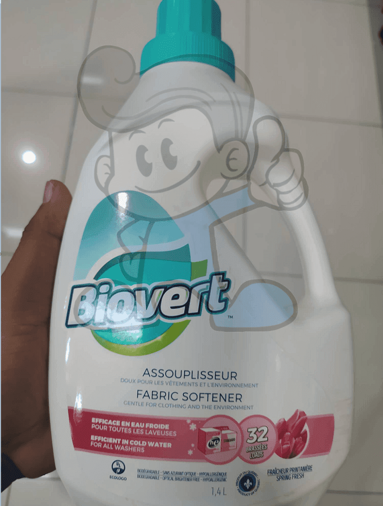 Biovert Fabric Softener Spring Fresh 1.4 L Household Supplies
