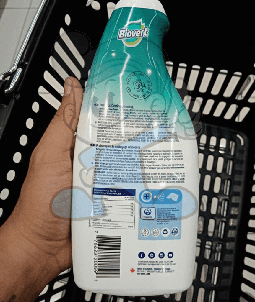 Biovert Window Cleaner 715Ml Household Supplies