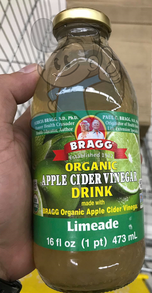 Bragg Organic Apple Cider Vinegar Drink Limeade (2 X 473 Ml) Groceries