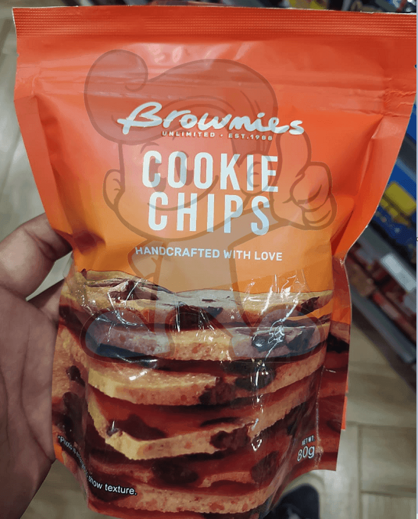 Brownies Unlimited Cookie Chips (2 X 80G) Groceries