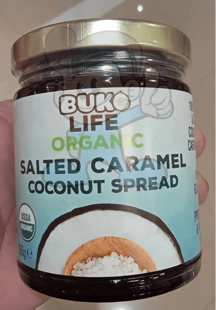 Buko Life Organic Salted Caramel Coconut Spread 265G Groceries