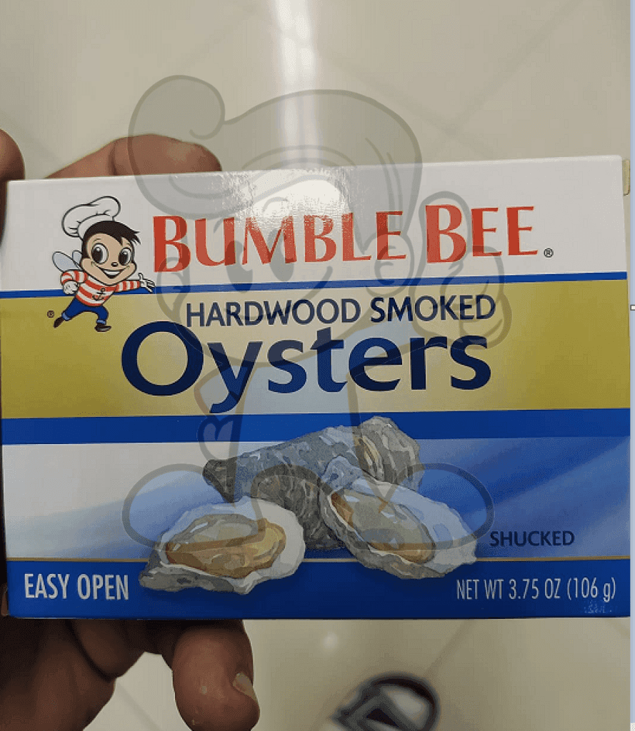 Bumble Bee Hardwood Canned Smoked Oysters 3.75 Oz Groceries