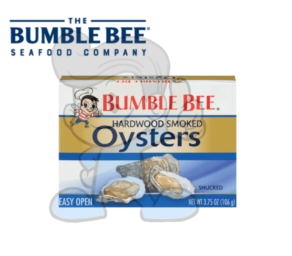 Bumble Bee Hardwood Canned Smoked Oysters 3.75 Oz Groceries