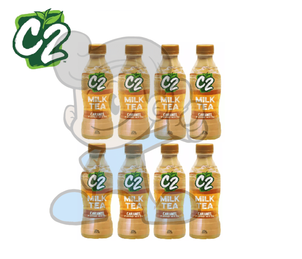 C2 Milk Tea Caramel Flavored (8 X 270 Ml) Groceries