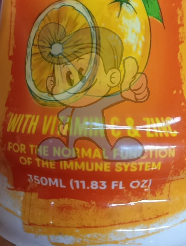 C2 Orange Flavored Juice Tea Drink Plus Immuno-C (6 X 350 Ml) Groceries