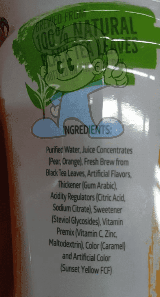 C2 Orange Flavored Juice Tea Drink Plus Immuno-C (6 X 350 Ml) Groceries