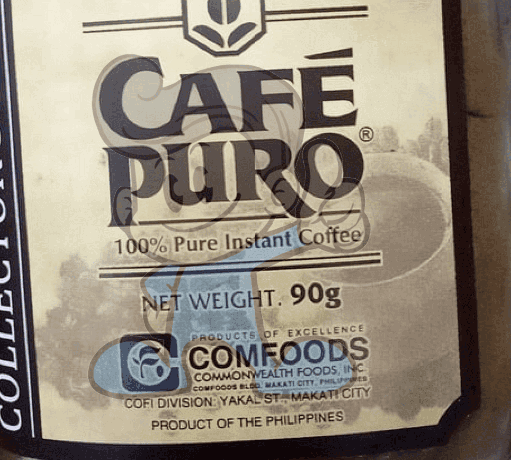 Cafe Puro Mason Jar 100% Pure Instant Coffee Collector's Edition (2 X 90 G) Groceries