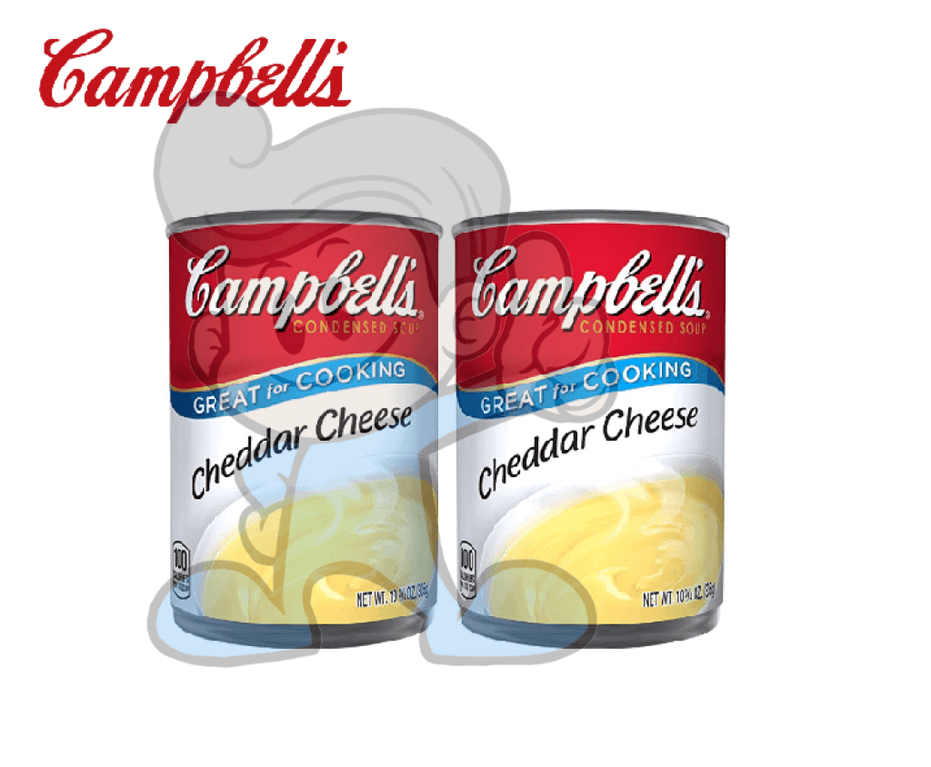Campbells Condensed Soup Cheddar Cheese (2 X 298 G) Groceries