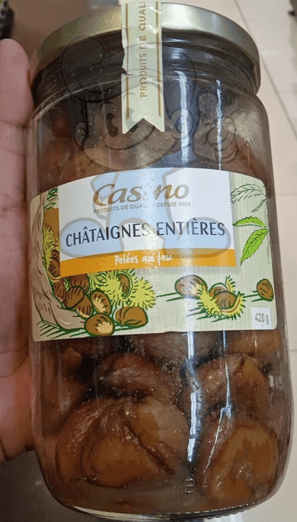 Casino Chestnuts Chataignes Entieres 420G Groceries