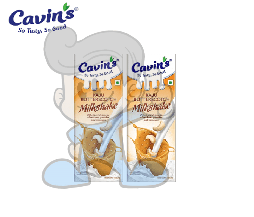 Cavin's Kaju Butterscotch Milkshake (2 X 1L) Groceries
