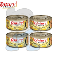 Century Tuna Flakes In Sunflower Oil (4 X 180G) Groceries