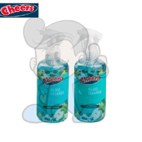 Cheers Glass Cleaner Tropical Mint Scent (2 X 300 Ml) Household Supplies