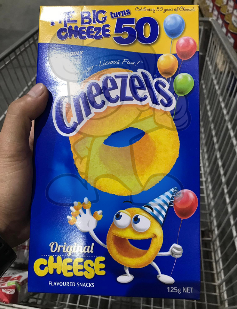 Cheezels Original Cheese Flavoured Snacks (2 X 125G) Groceries