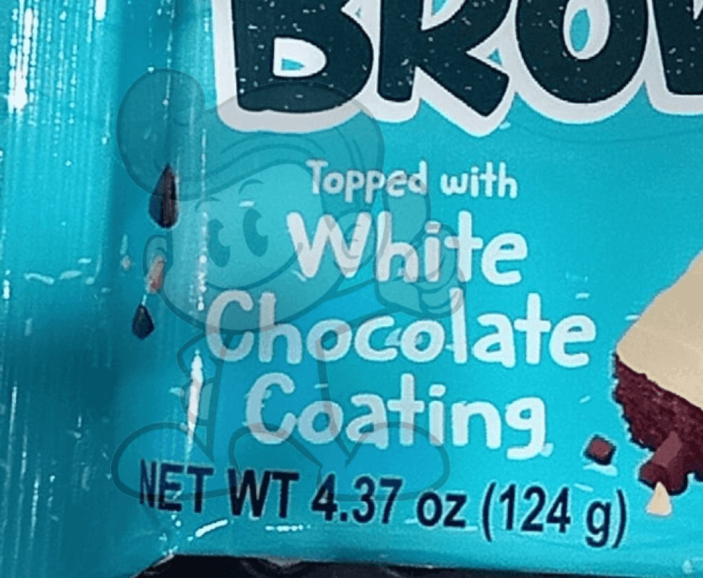 Chips Delight Brownies Topped With White Chocolate Coating (4 X 124 G) Groceries