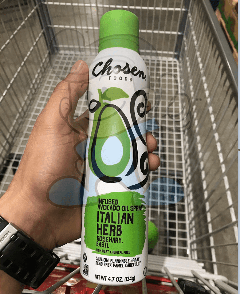 Chosen Foods Italian Herb Avocado Oil Spray 4.7 Oz Groceries