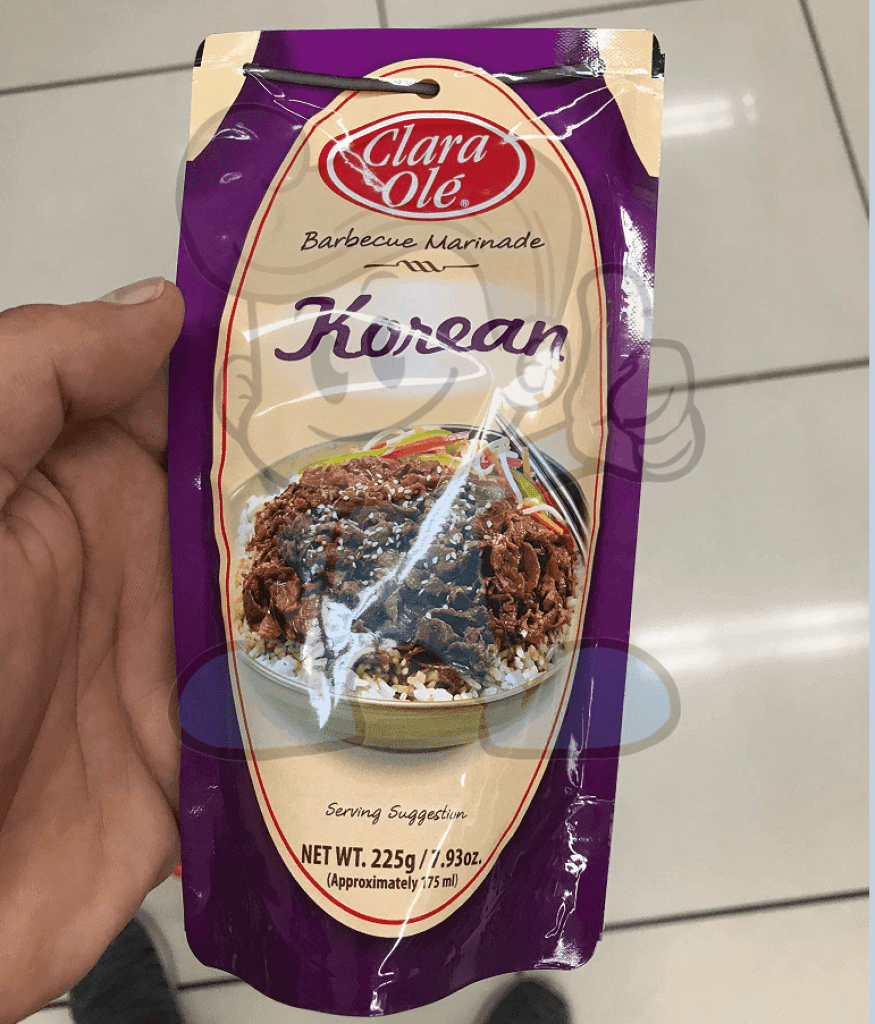 Clara Ole Barbeque Marinade Korean (6 X 225G) Groceries