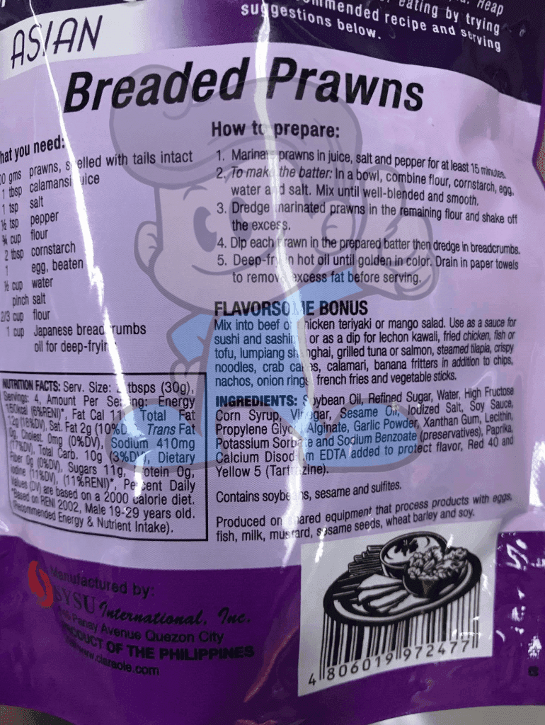 Clara Ole Dips N Dressings Asian (4 X 120 G) Groceries