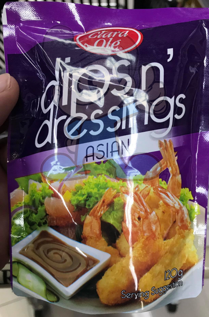 Clara Ole Dips N Dressings Asian (4 X 120 G) Groceries