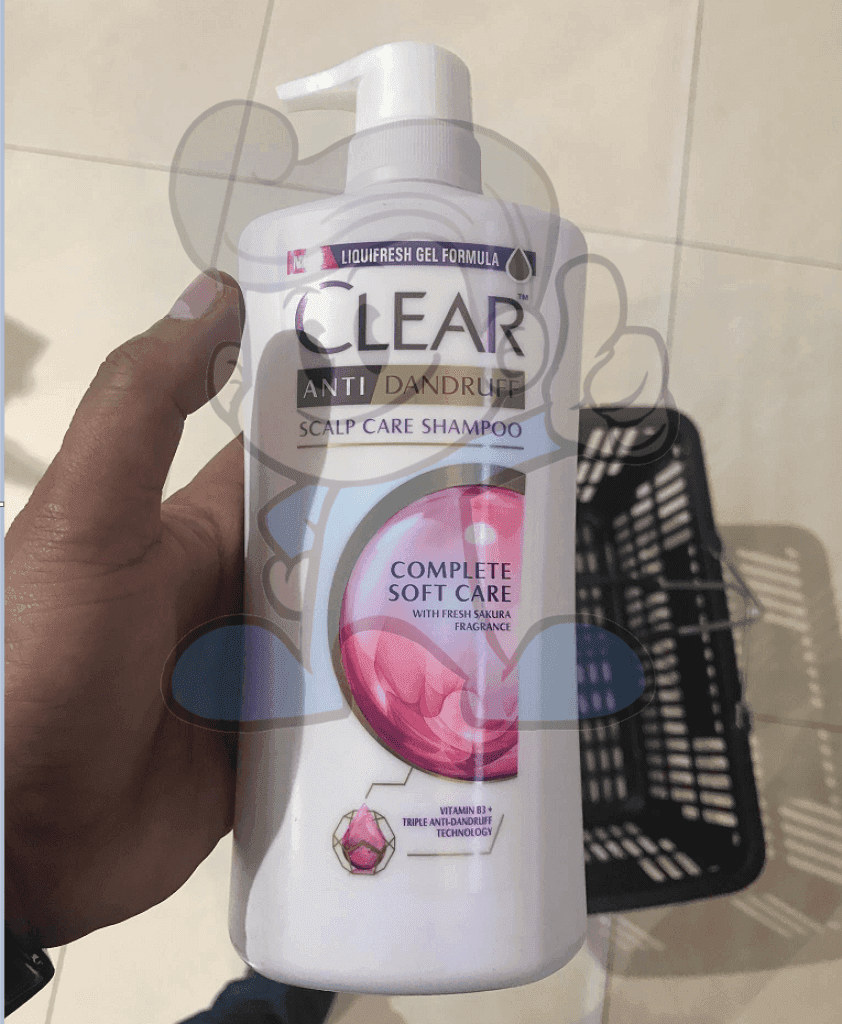 Clear Complete Soft Care Anti Dandruff Shampoo Fresh Sakura Fragrance For Flaky Scalp 650Ml Beauty