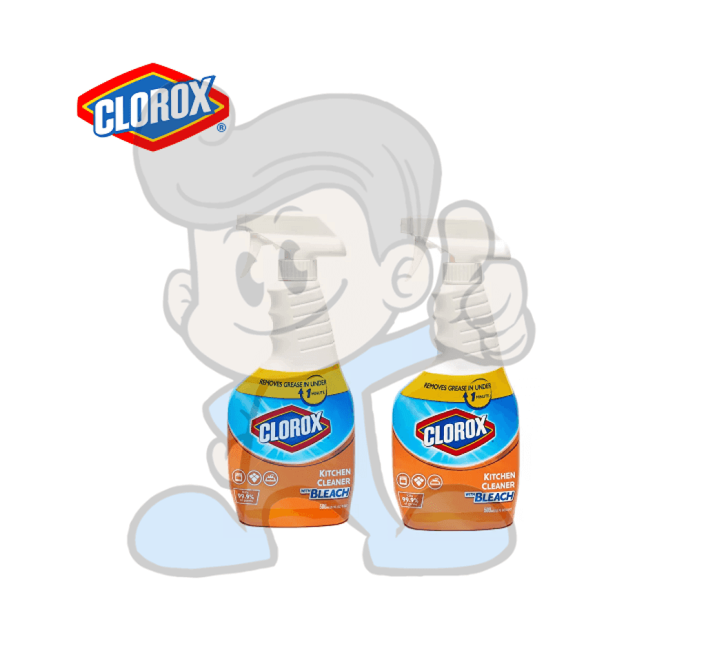 Clorox Kitchen Cleaner With Bleach (2 X 500Ml) Household Supplies