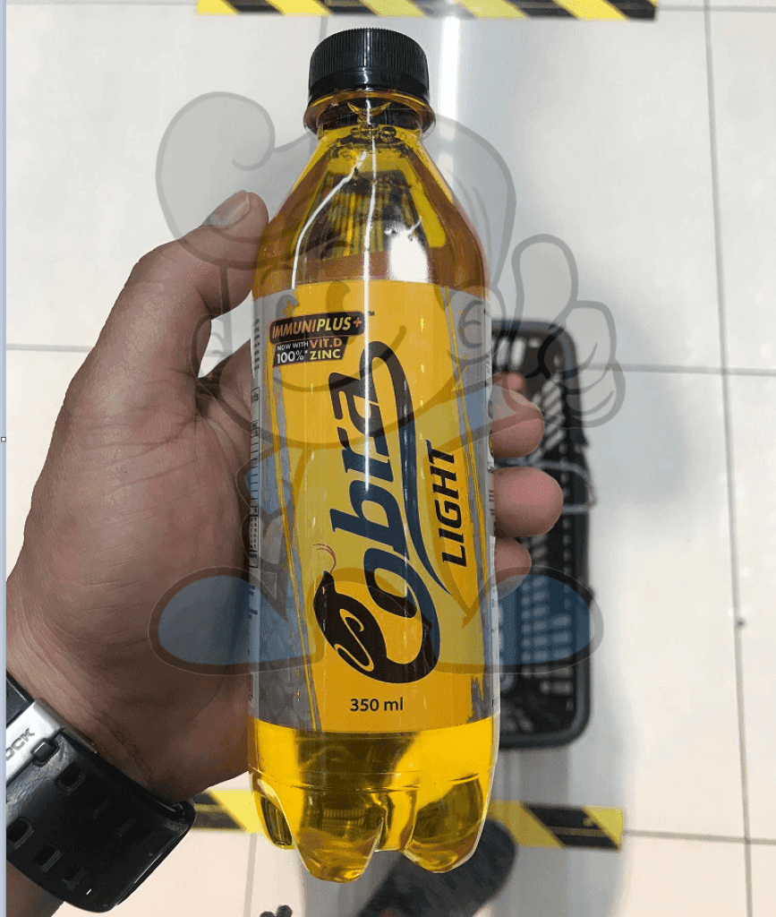 Cobra Light With Immuniplus+ Energy Drink (10 X 350Ml) Groceries