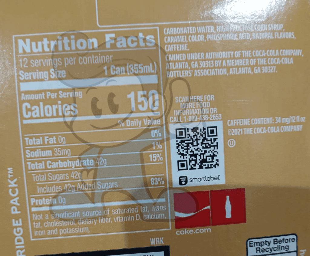 Coca-Cola Coke Vanilla 12/12Oz Groceries