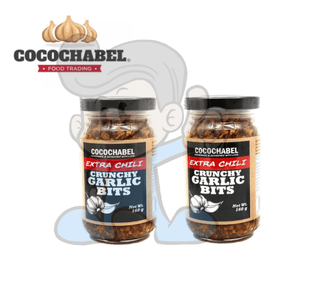 Cocochabel Extra Chili Crunchy Garlic Bits (2 X 160G) Groceries